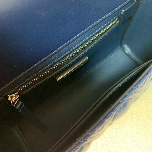 NEW Tory Burch Fleming Royal Navy Small Convertible Crossbody Bag/Shoulder Bag - Picture 9 of 16